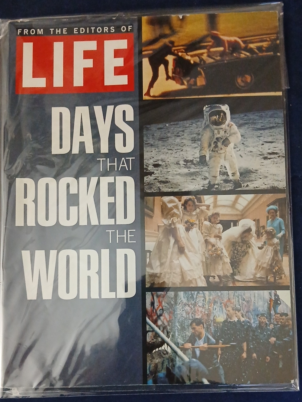 LIFE 'Days That Rocked the World' Framed Wall Art - Blue, Red, White